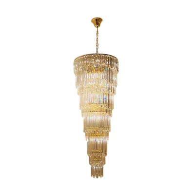 Zdjęcie produktu dla Żyrandol LUXE 19002/40-GLD Zuma Premium