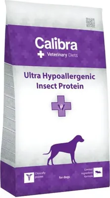 Zdjęcie produktu dla Calibra Veterinary Diets Dog Ultra Hypoallergenic Insect Protein 12kg