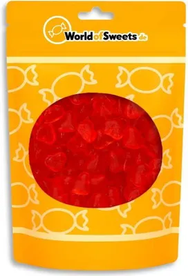 Produktbild von Yummi Yummi Fruchtgummi Herzen zuckerfrei 200g