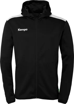 Produktbild von Kempa Kapuzenjacke Emotion 27 Children 2005130_02 schwarz/weiß 140