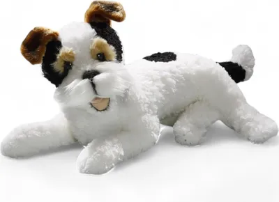 Obrázok produktu pre Carl Dick Foxteriér ležiaci cca 42 cm 3048 Plyšová hračka, mäkká hračka, plyšové zvieratko