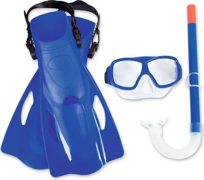 Image de Kit Bestway 25019, Hydro-Swim Freestyle Snorkel, set, de plongee avec tuba, lunettes de plongee avec palmes
