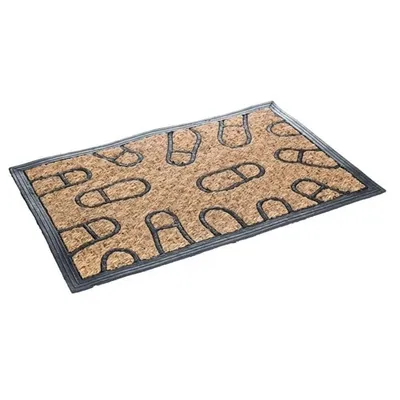 Zdjęcie produktu dla Wycieraczka do butów gumowo-kokosowa Brilanz 40x60