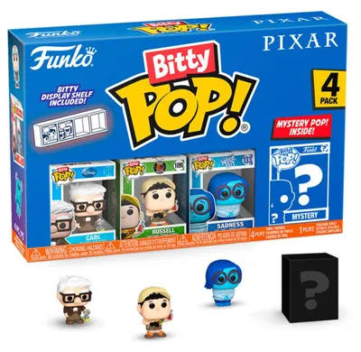 Obrázek produktu pro Balení se 4 figurkami Bitty POP, motiv Disney Pixar Up