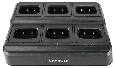 Image de Chargeur multiple PNI WCR406 permettant de charger simultanément 6 émetteurs radio PNI PMR R40 PRO
