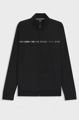 Produktbild von Boss Loungewear Authentic NERO Herren Schwarz Sweatshirt Outdoor 50550561-HB001 50550561-001