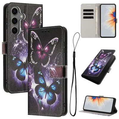 Image de Étui à rabat pour Samsung Galaxy S26 5G en similicuir et TPU, motif portefeuille