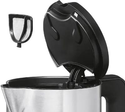 Zdjęcie produktu dla Bosch TWK8613, 1,5 l, 2400 W, Czarny, Regulowany termostat, Wskaźnik poziomu wody, Zabezpieczenie przed przegrzaniem