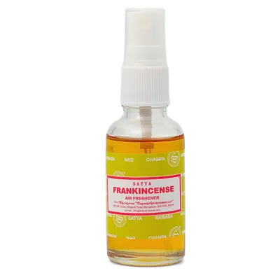 Produktbild von Satya Duftspray, Duftöl - Naturdüfte für Aromatherapie, Raumduft, Diffuser, Duftlampe, Autoduft (10ml), Spray Frankincense