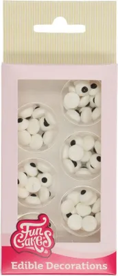 Produktbild von FunCakes F50340, Schwarz, Weiß, Box, Dextrose (78%) (corn), starch (corn), dextrin, anti-caking agent: E572, colour: E153, stabiliser:...
