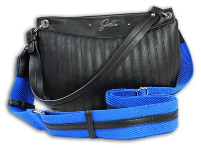 Produktbild von Glüxklee Damen Henkeltasche Kunstleder schwarz 28x8x24 OTD104S