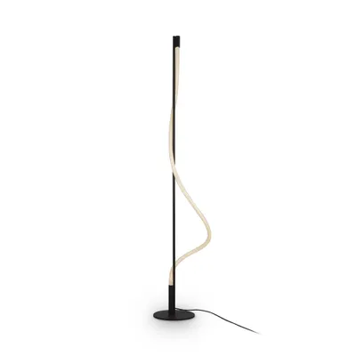 Immagine prodotto di Lampada da terra a LED, alluminio nero H 150 cm