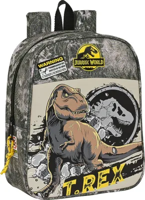 Produktbild von Safta Mini 27 Cm Jurassic World Warning Rucksack Mehrfarbig  Mehrfarbig One Size
