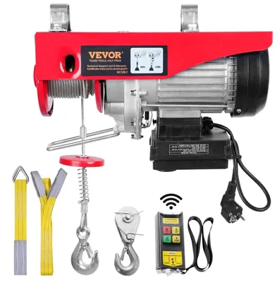 Produktbild von Elektrische Seilwinde - Umlenkrolle - Elektrische Kabelseilwinde - Kabelseilwinde - 1320 lbs - 1150 W - 220 V