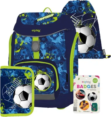 Produktbild von Schultaschenset - OXY SHERPY - Fussball