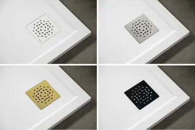 Obrázek produktu pro Sifon do sprchové vaničky, průměr 90 mm, DN40, včetně chromového krytu