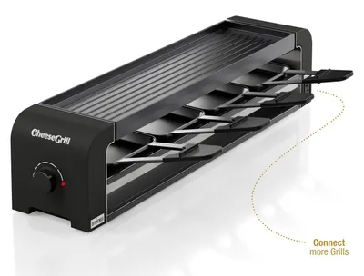 Produktbild von Stöckli Raclette CheeseGrill 4 Connect Black