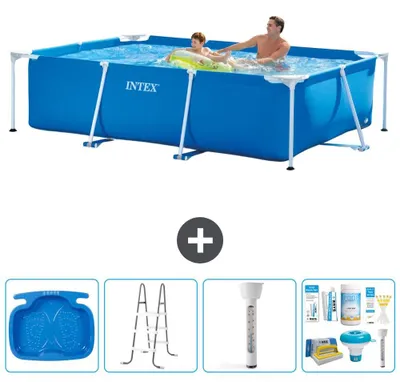 Immagine prodotto di Piscina fuori terra rettangolare - 260x160x65 cm - 5 pezzi - Modello S22348
