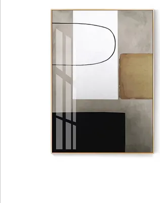 Produktbild von TPFLiving Kunstdruck LW-51 (OHNE RAHMEN) Poster - Leinwand - Wandbild - Hochauflösender Giclée-Druck, langlebig und hochwertig - Nordic Art - Abstrakte Formen - Bilder Wohnzimmer -  - Größe: 30x40cm
