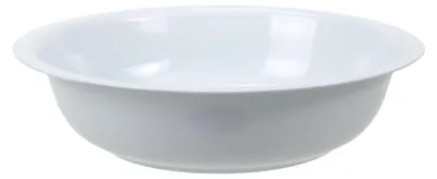 Produktbild von Schale Metall weiß div. Gr. Ø22-52cm wählbar Pflanzschale Blumenschale Wanne Ø22x6.5cm