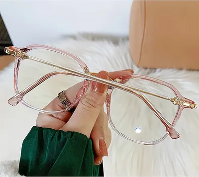 Produktbild von PACIEA Lesebrille Blaulichtfilter Computer Gaming Schutz Oversized Anti-Müdigkeit Damen Rosa +150