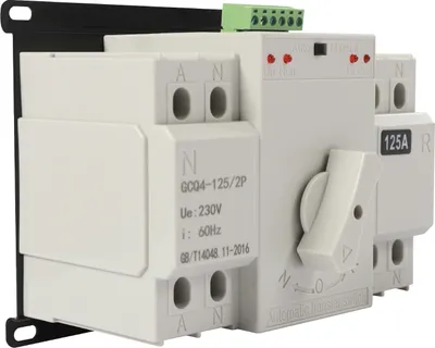 Produktbild von 2P 125A AC 230V Automatischer Transferschalter Dual Netzteil Automatischer Transfer Switch Umschalter