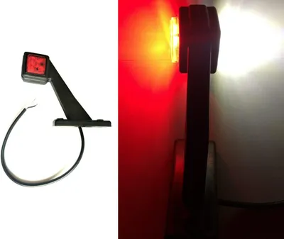 Produktbild von LED Umrissleuchte Begrenzungsleuchte Anhänger Trailer LKW 6 LEDs 12/24V RECHTS
