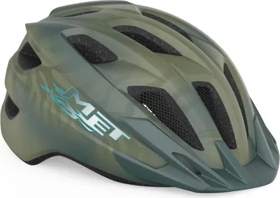 Produktbild von MET Kinder Fahrradhelm Crackerjack, 52-57 cm , Grün - Matt