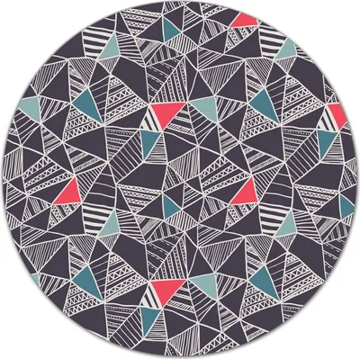 Produktbild von Glas-Herdabdeckplatte Glaskeramikkochfeld-Abdeckung Schneideplatten - 40 cm - Dunkle Abstraktion