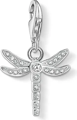 Produktbild von Thomas Sabo 1800-051-14 Charm-Anhänger Libelle Sterling-Silber