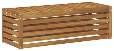 Obrázek produktu pro vidaXL Venkovní lavice, přírodní, 115 x 43 x 37 cm, masivní akáciové dřevo
