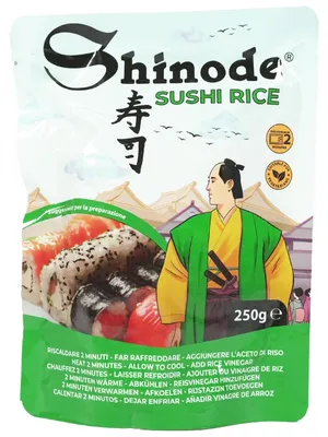 Produktbild von Shinode Sushi Reis 250g Fertig in 2 Minuten