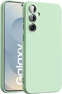Obrázek produktu pro Pouzdro pro mobilní telefon Samsung Galaxy S25 ochranný kryt silikonové gelové pouzdro, zelené