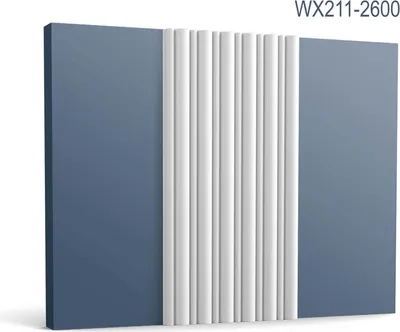 Produktbild von Orac Decor WX211-2600 3D Wandpaneel Wandvertäfelung Akustikpaneel Stuck 2,6 m