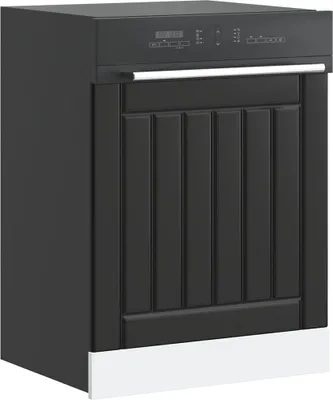 Produktbild von "im Angebot" Geschirrspülerblende Lucca Schwarz Holzwerkstoff - Küchenschränke CC23967