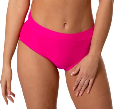Produktbild von Aquarti Bikinihose Damen mit Hohem Bund, Farbe: Rosa, Größe: 38