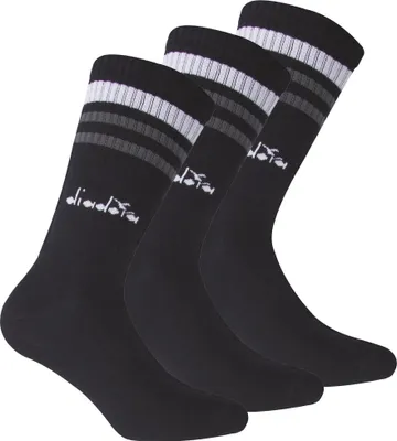 Produktbild von Diadora Uni Tennissocken - 3er Pack, Logo, Streifen Dunkelblau 39-42