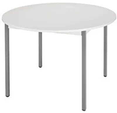 Produktbild von SODEMATUB Mehrzwecktisch lichtgrau, dunkelgrau rund, Vierkantrohr grau, 110,0 x 110,0 x 74,0 cm