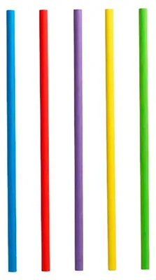 Produktbild von Shake-Halme, Papier Ø 8 mm · 25 cm farbig sortiert