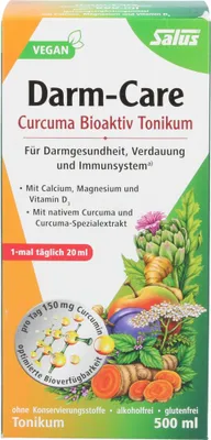 Obrázek produktu pro Salus Darm-Care Curcuma Bioaktiv tonikum pro zdraví střev, trávení a imunitní systém, 500 ml roztok