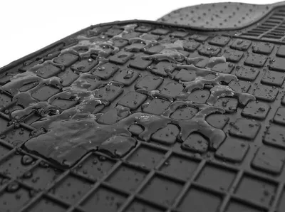 Produktbild von für Opel Meriva ab 06/2004-04/2010 Passform Fußmatte PETEX Gummimatten 4-teilig schwarz Allwettermatten Gummifußmatten