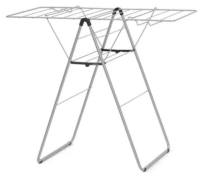 Obrázok produktu pre Sušička na oblečenie Brabantia Hangon 1004163, 15 m, 4 háčiky, nastaviteľná, detský zámok, nerezová oceľ