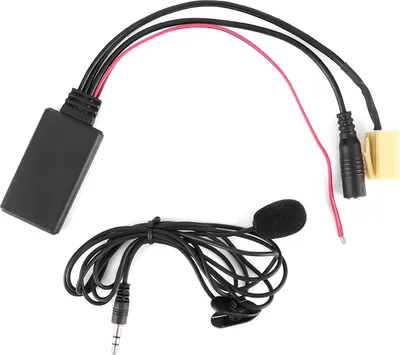 Produktbild von 59.1in Bluetooth Radio -Audiokabel Freifree Auto -Aux -Adapter mit Mikrofonanpassung für Alfa Romeo 159