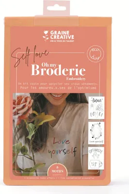 Produktbild von Graine Creative Stickset Kleidung Upcycling - DIY Set für Textilien