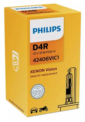 Immagine prodotto di Philips D4R 35W P32d-6 Xenon Vision 1st.