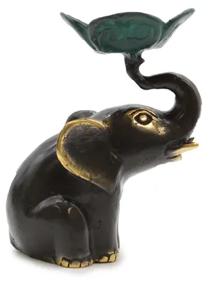 Imagen del producto de Portavelas / Incienso Elefante Pequeño