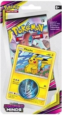 Obrázek produktu pro Pokemon Unified Minds: Pikachu 1-Pack Blister