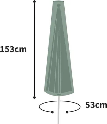 Productafbeelding van Famanu beschermhoes voor parasol - UV-bestendig en duurzaam