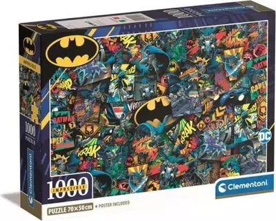 Zdjęcie produktu dla Clementoni Puzzle 1000 elementów Batman Impossible