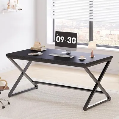 Imagen del producto de Escritorio , mesa para ordenador, mesa para PC, escritorio de juegos, escritorio de oficina, 140 cm